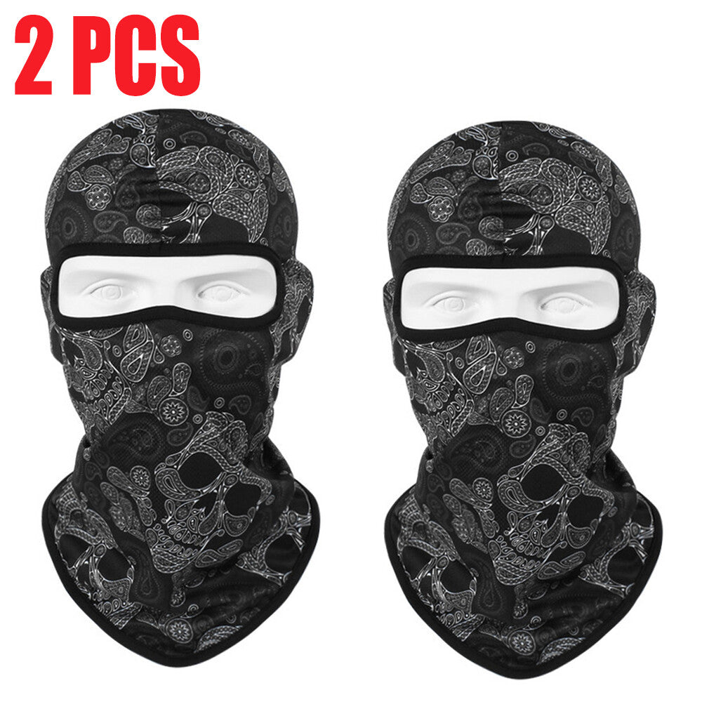 Windproof Tactical Balaclava Face Mask for Outdoor Sports - 2 Pack