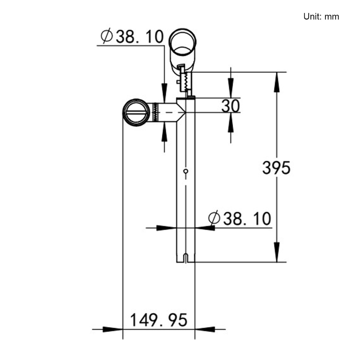 Adjustable Double Angle Stainless Steel Fishing Rod Holder for Boat Outrigger