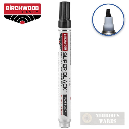 Birchwood Touch-Up Pen Flat Black for Scratches & Nicks - Fast Shipping