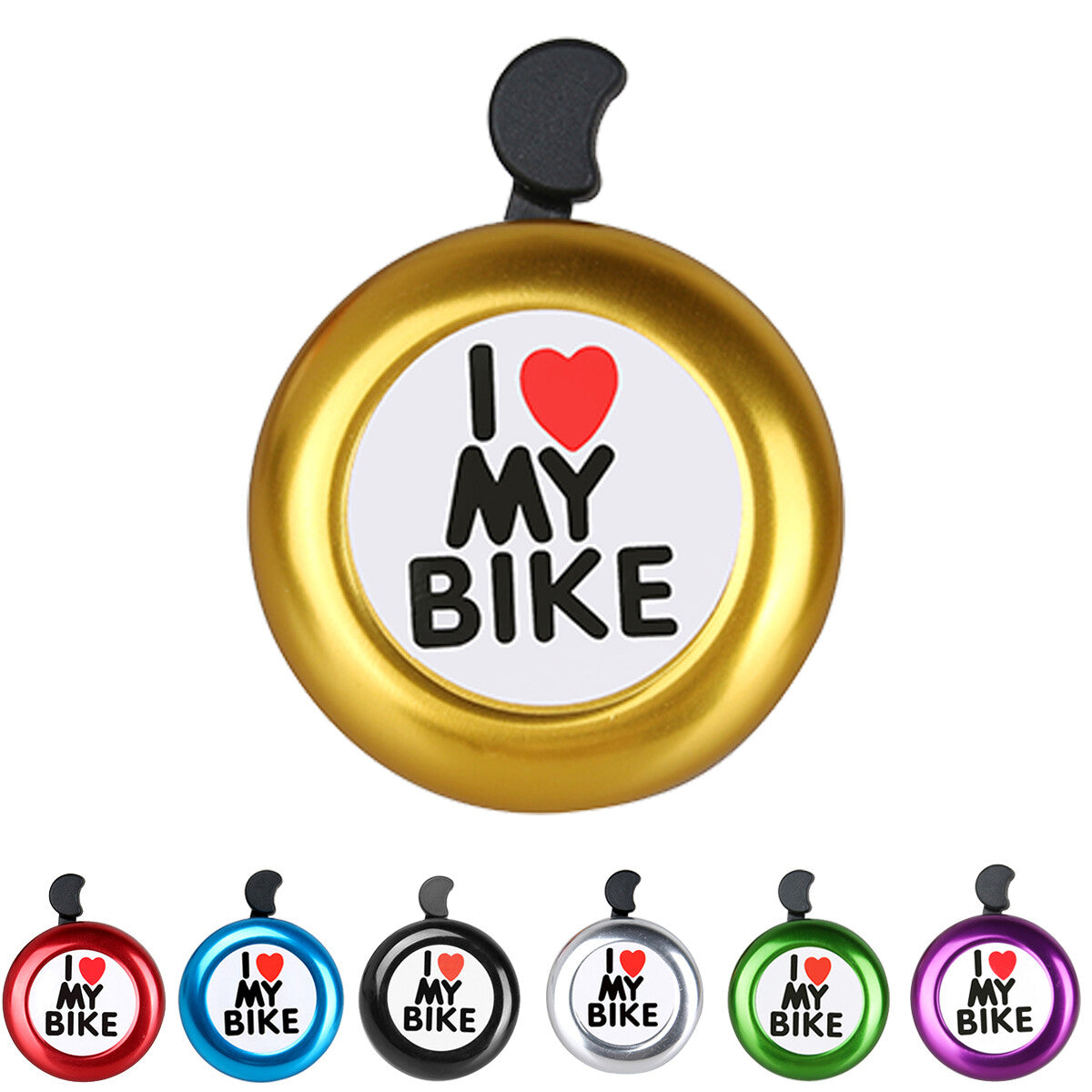 Metal Bicycle Handlebar Bell Horn Loud Ring Safety Cycling Accessory