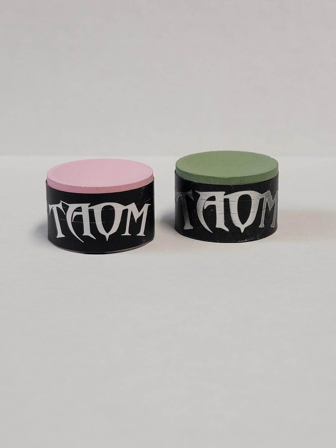 Taom V10 & Pyro Pink Pool/Billiard Chalk - 2 Pieces