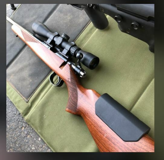 Universal Rifle Stock Cheekrest Kit Black for Precision Shooting