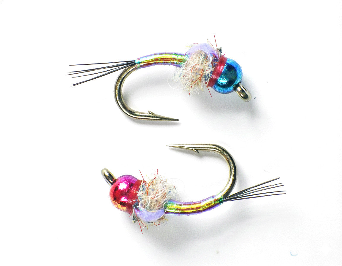 Rainbow Warrior Tungsten Nymphs - Premium Trout Fly Fishing Flies Assortment