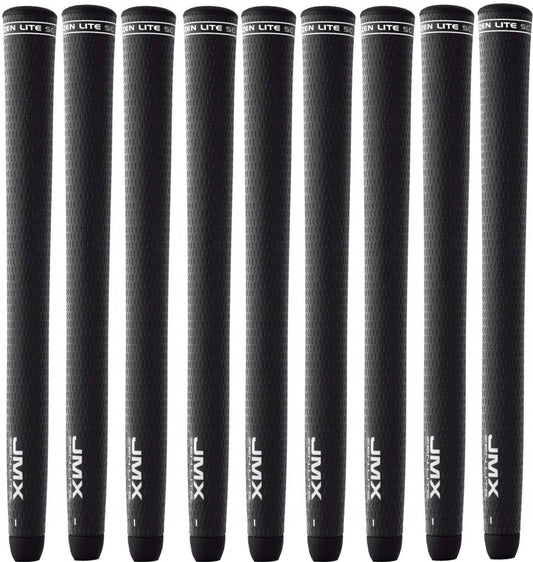 Golf Club Grip Set - Oversize JumboMax JMX Zen Lite 9 Pcs for Better Traction