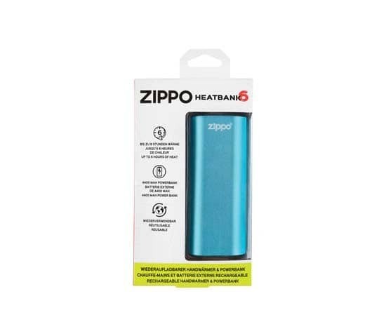 Rechargeable Hand Warmer Power Bank with Dual Sides & USB Charging