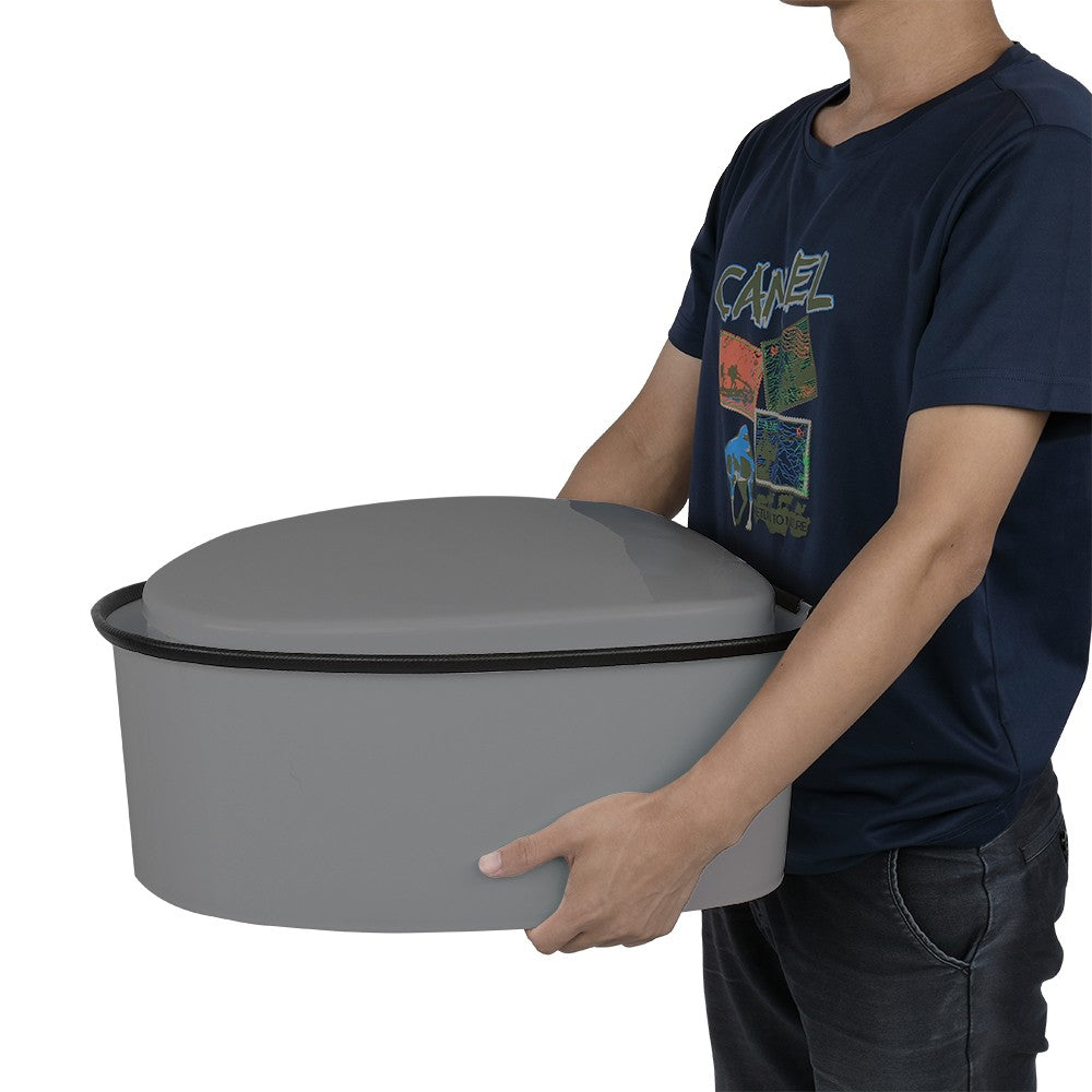 Portable Camping Toilet 5L Detachable Indoor Outdoor Hygiene Solution