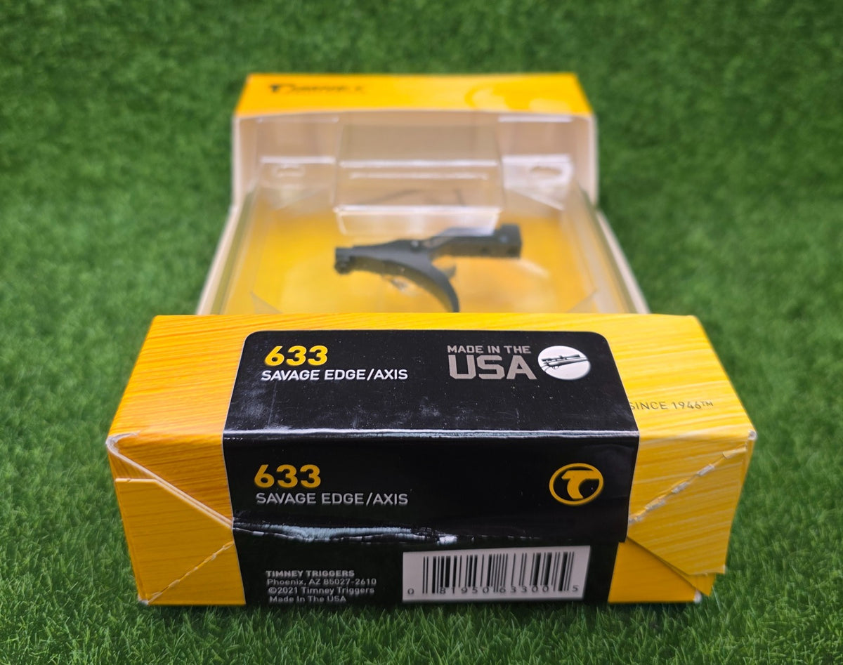 Drop-In Adjustable Curved Trigger for Savage Axis Rifles - Black