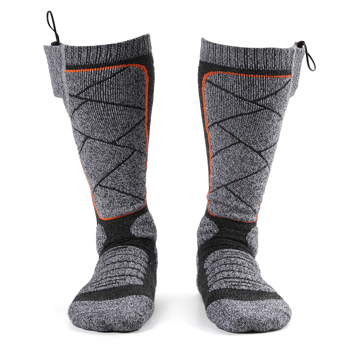 Rechargeable Heated Socks for Men Women Winter Foot Warmer Battery Pack Included