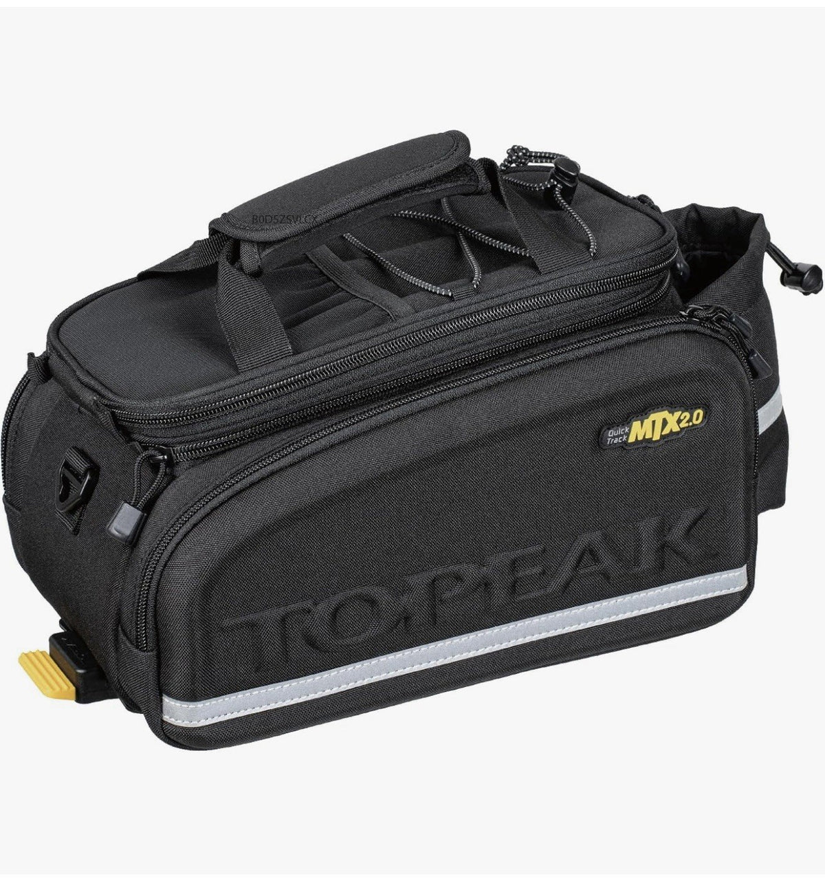 Rear Bicycle Bag with Spacious Storage and Easy Mounting - Black