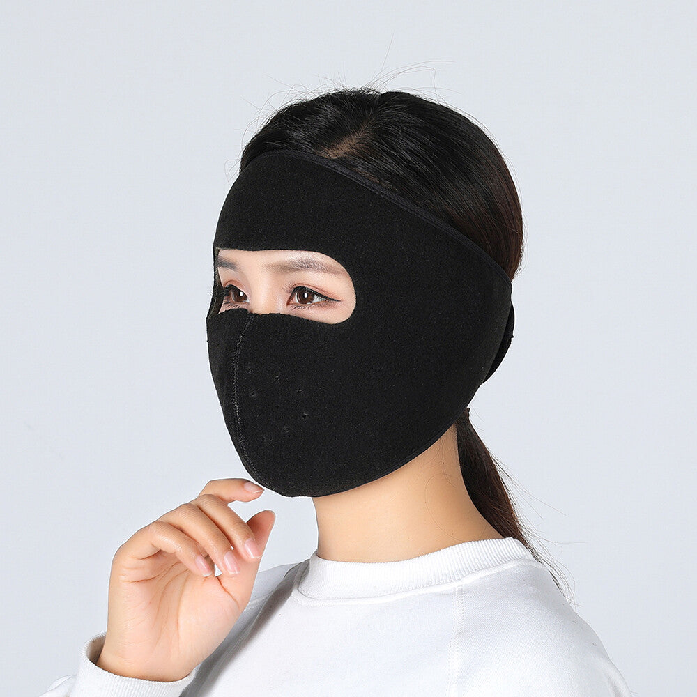 Full Ski Mask Windproof Face Cover Winter Face Mask Ear Warmer Cold Weather