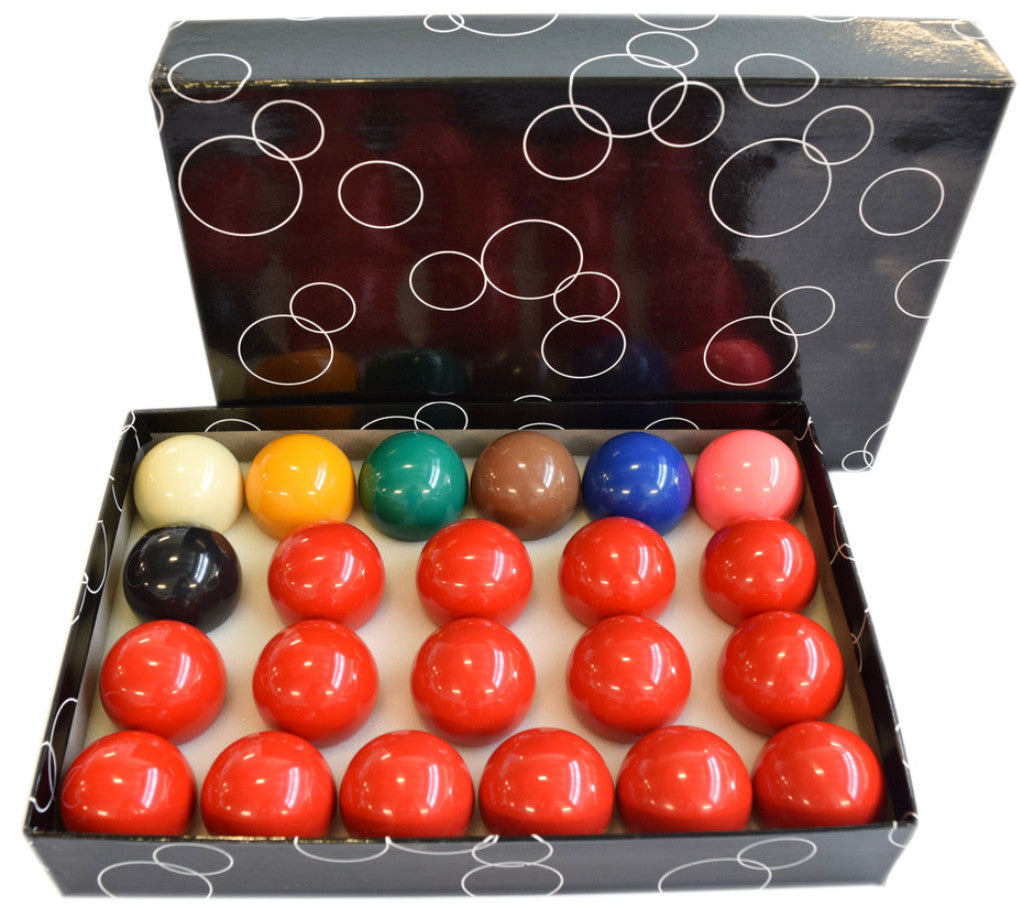 Snooker Ball Set 2 1/4' Polyester Resin – Ding & Chip Resistant