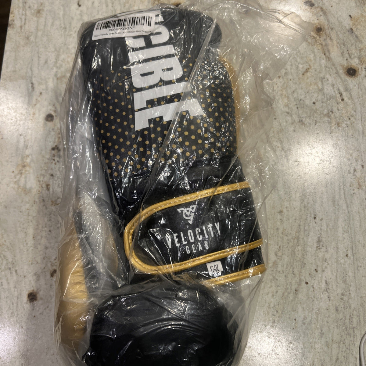 Professional Boxing Gloves with Leather Hook and Loop Closure - 12 Oz Training Gear