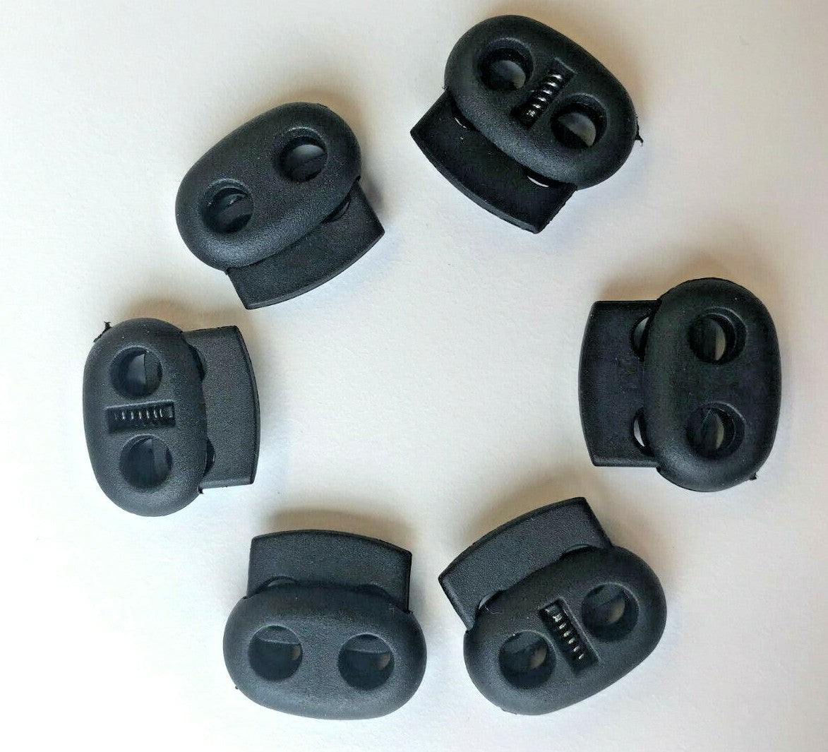 Oval Cord Lock Toggle Barrel Stop End for Rope and Cable Management