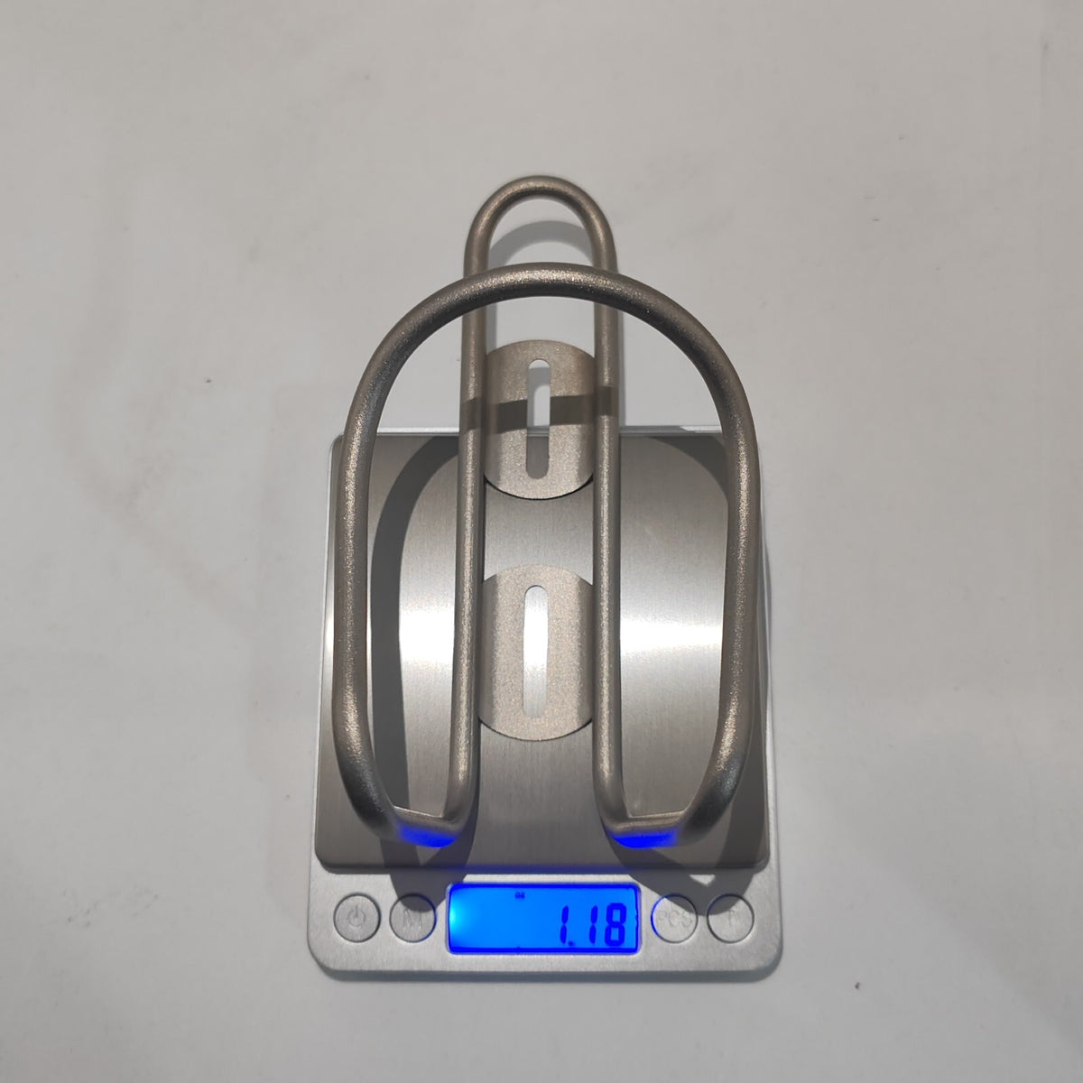 Titanium Water Bottle Cage Set - Ultra Light Sand Blasted Bike Accessories