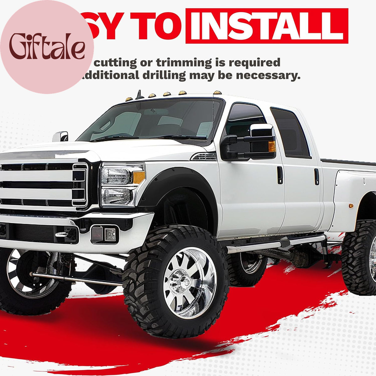 Ford F250 F350 Super Duty Fender Flares Set 1999-2007 Off-Road Protection