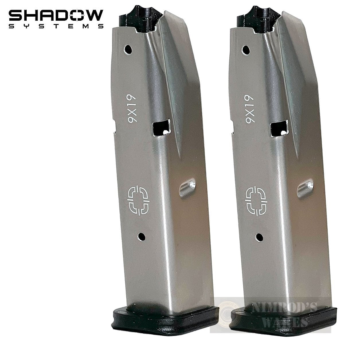 Shadow Systems CR920X CR920XP 9mm 10-Round Magazine Set - Stainless Steel