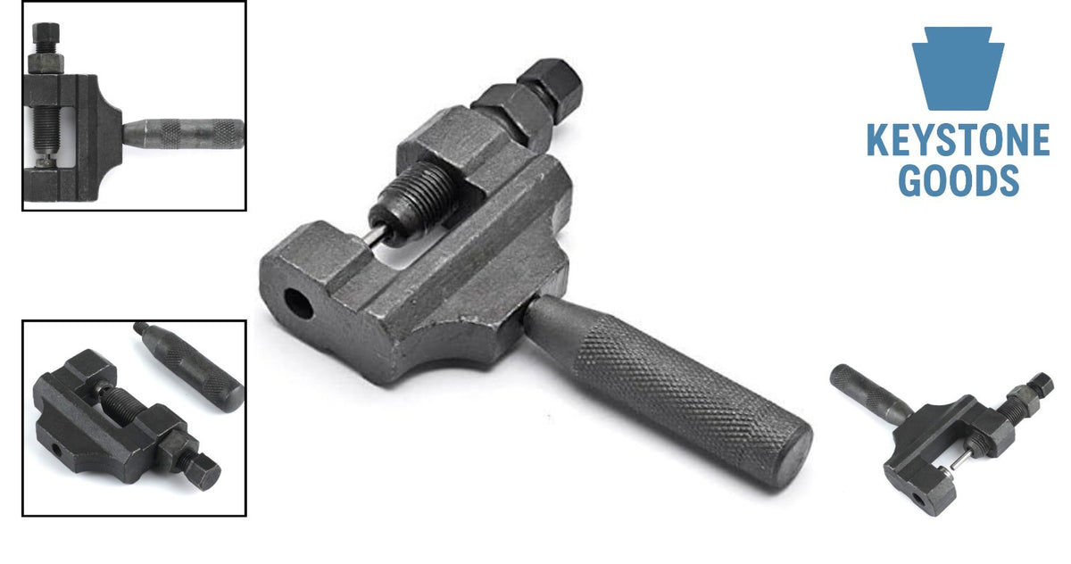 Heavy-Duty Motorcycle Chain Breaker Tool for 420-530 Chains