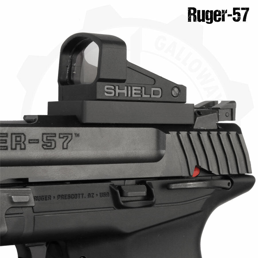 Optic Mount Plate for Ruger-5.7 Pistols - Aluminum, No Gunsmith Needed