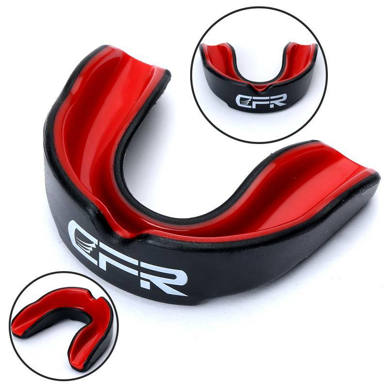 Adult Boxing Mouth Guard Teeth Protector MMA Sports Mouthpiece with Case
