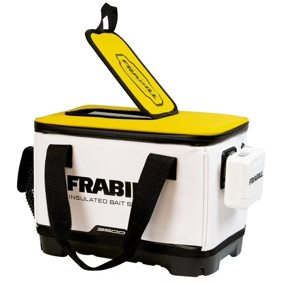 Insulated Bait Station with Aerator 8 Qt - Fishing Bait Container