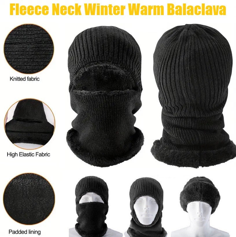 Full Face Ski Balaclava Mask Windproof Thermal Fleece Winter Head Cover