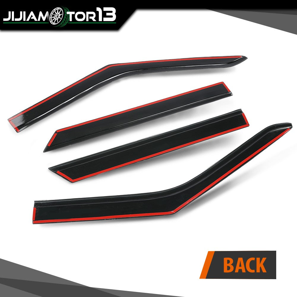 Rain Guards Visors Shield Out-Channel Fit for Ford Explorer 2020-2025