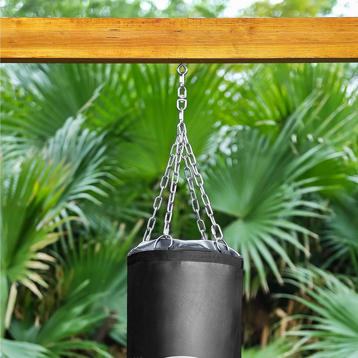 Boxing Bag Chain with 360° Rotation and Swivel Hook - Heavy Duty Steel