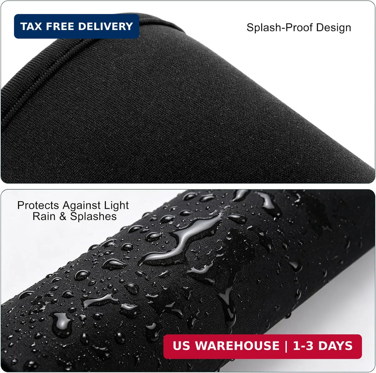 Golf Cart Strap Sleeve Protector - Neoprene Buffer for Golf Bags