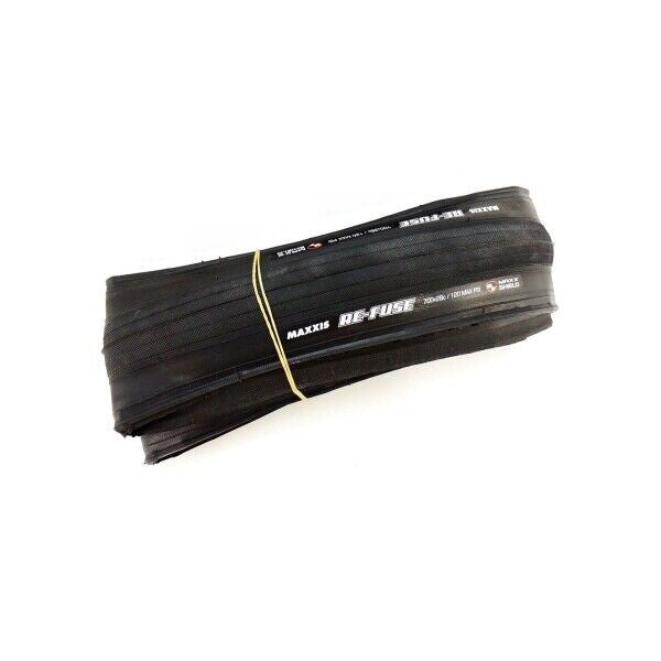 Maxxis Re-Fuse Road Bike Tire - Folding Clincher 700x25C/28C Black