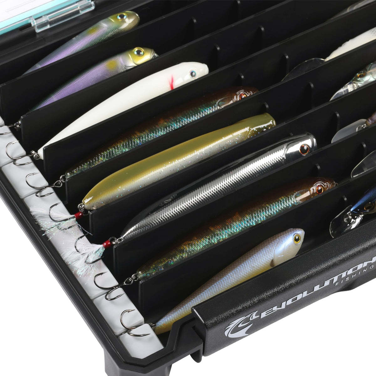 Waterproof Fishing Tackle Box for Jerkbaits & Hard Lures - 3700 Size