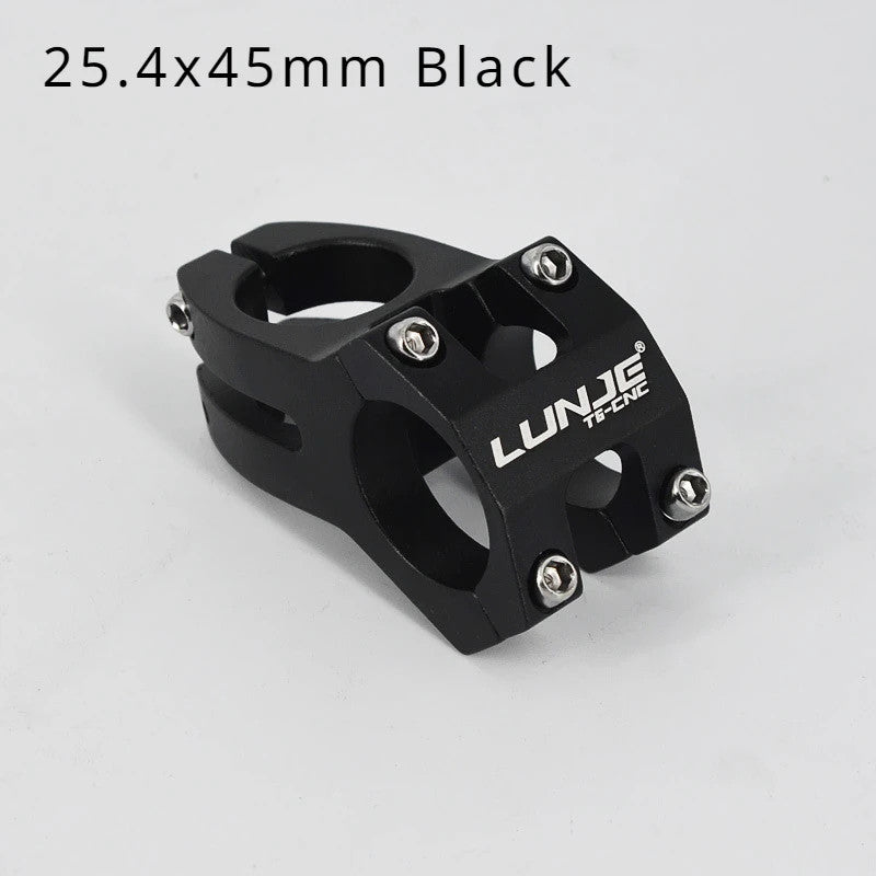 MTB Bike Short Stem 45mm Aluminum Alloy Bicycle Handlebar Stem for Mountain Cycling
