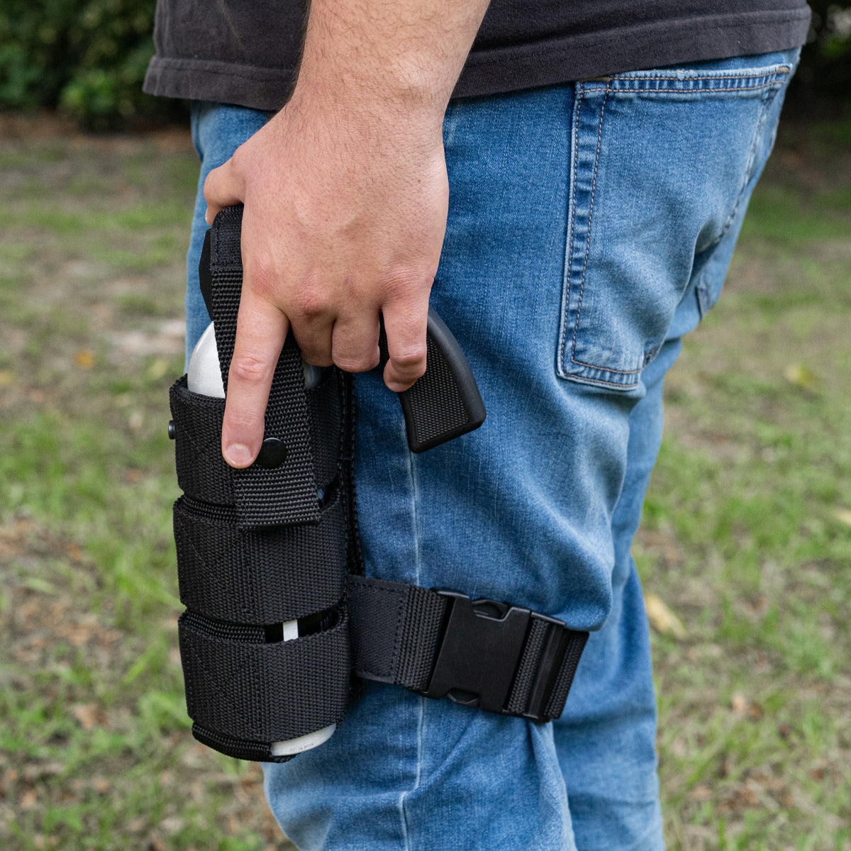 Drop Leg Holster for Tactical Gear - Heavy Duty Ballistic Nylon Adjustable Fit