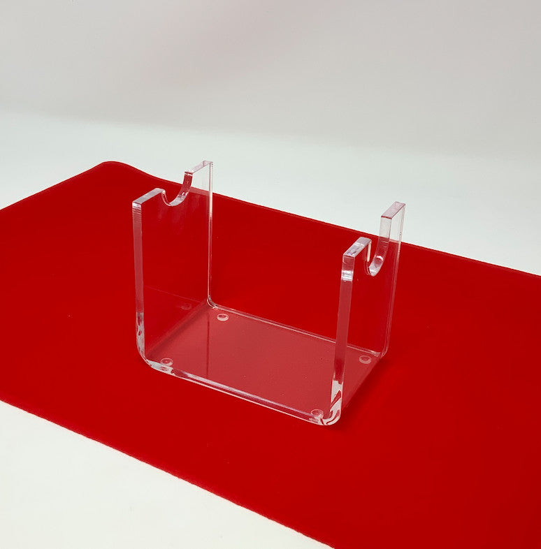 Acrylic Pistol Stand Display Museum Quality Non-Slip Pads USA Made