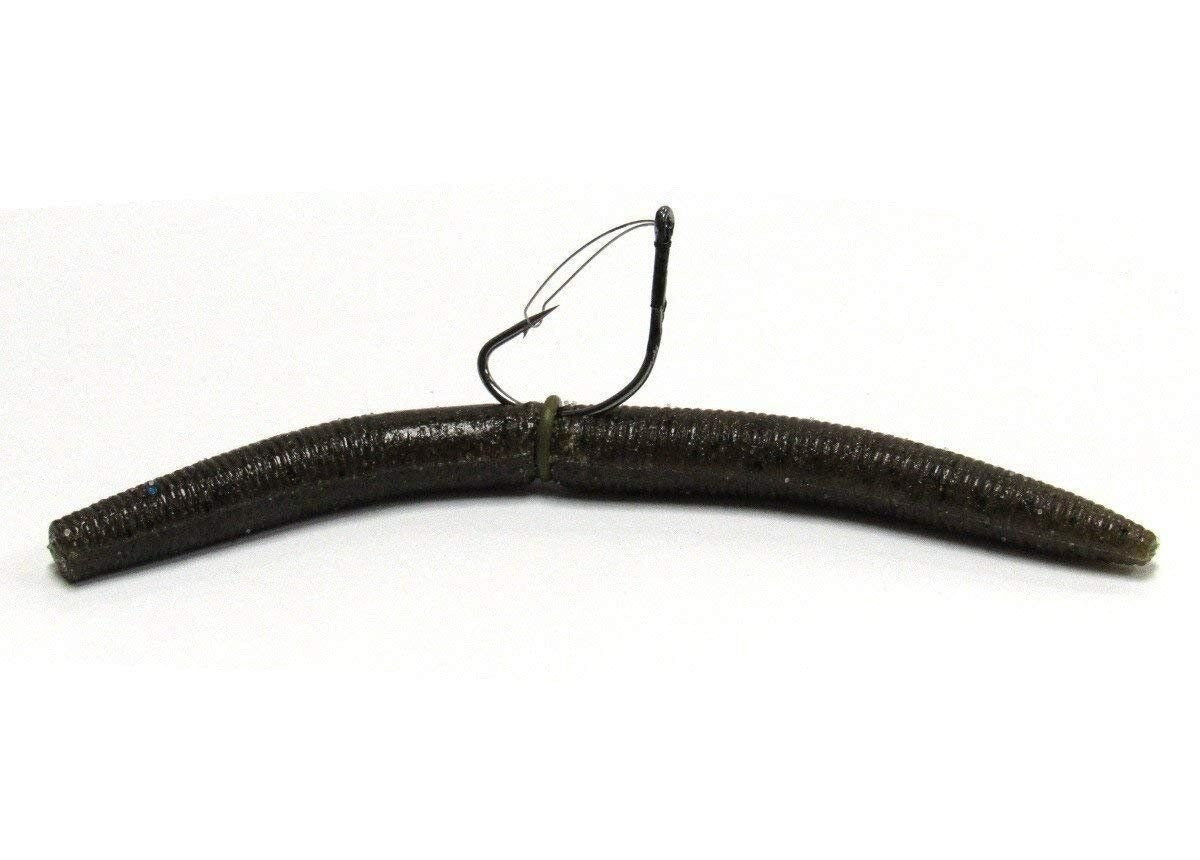 Fishing Wacky Rig Kit with Hooks, Baits & Guide for Bass & Panfish