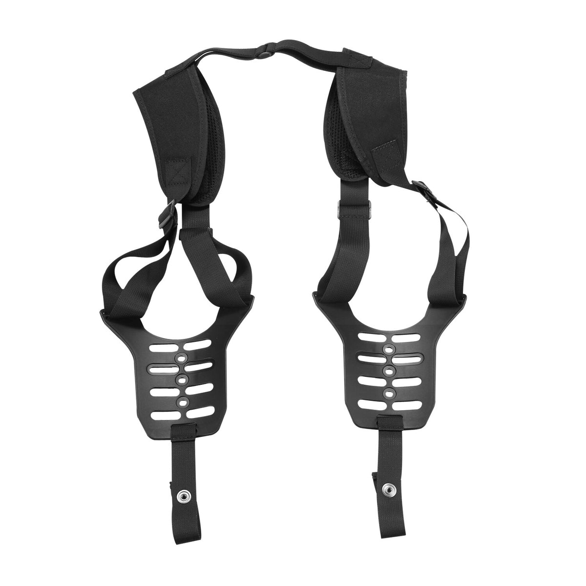 Tactical Shoulder Harness Platform for Holsters & Magazines, Ambidextrous, Polymer, Black