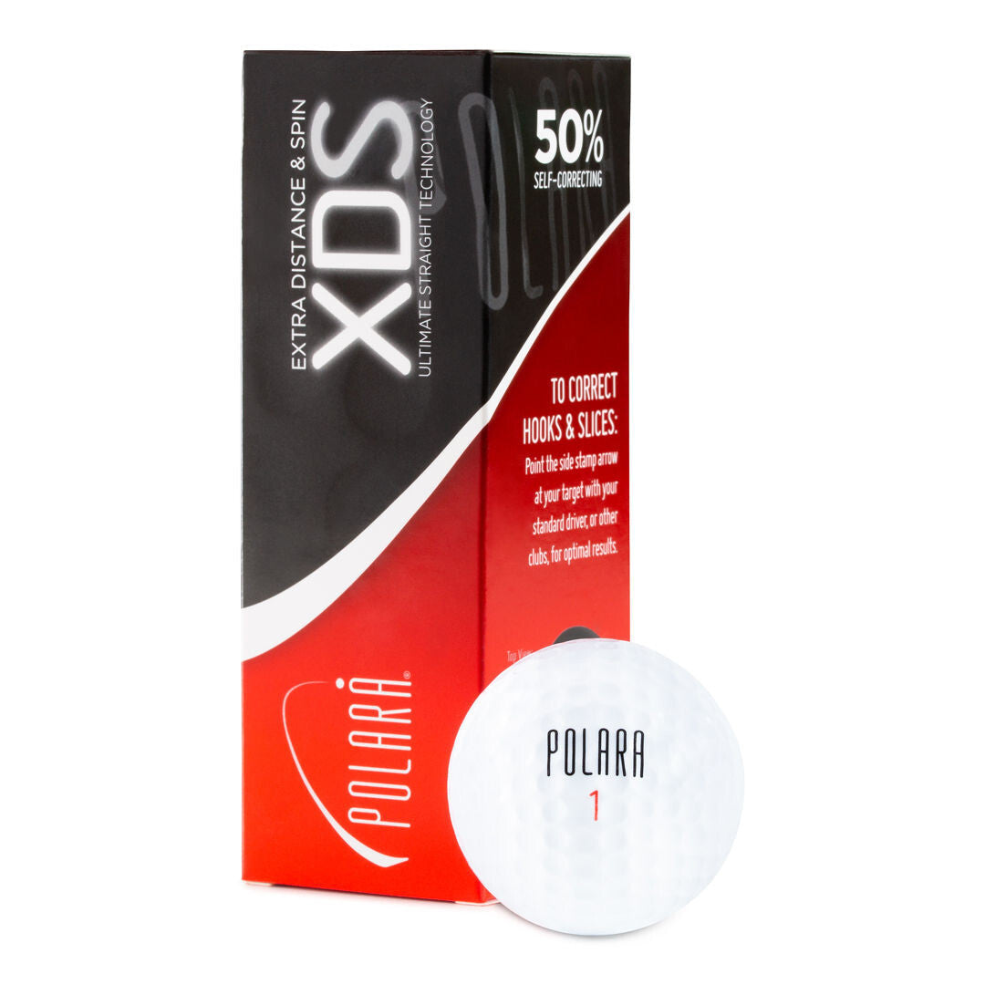 Polara XDS 3-Piece Golf Ball Sleeve - Max Distance & Spin Control