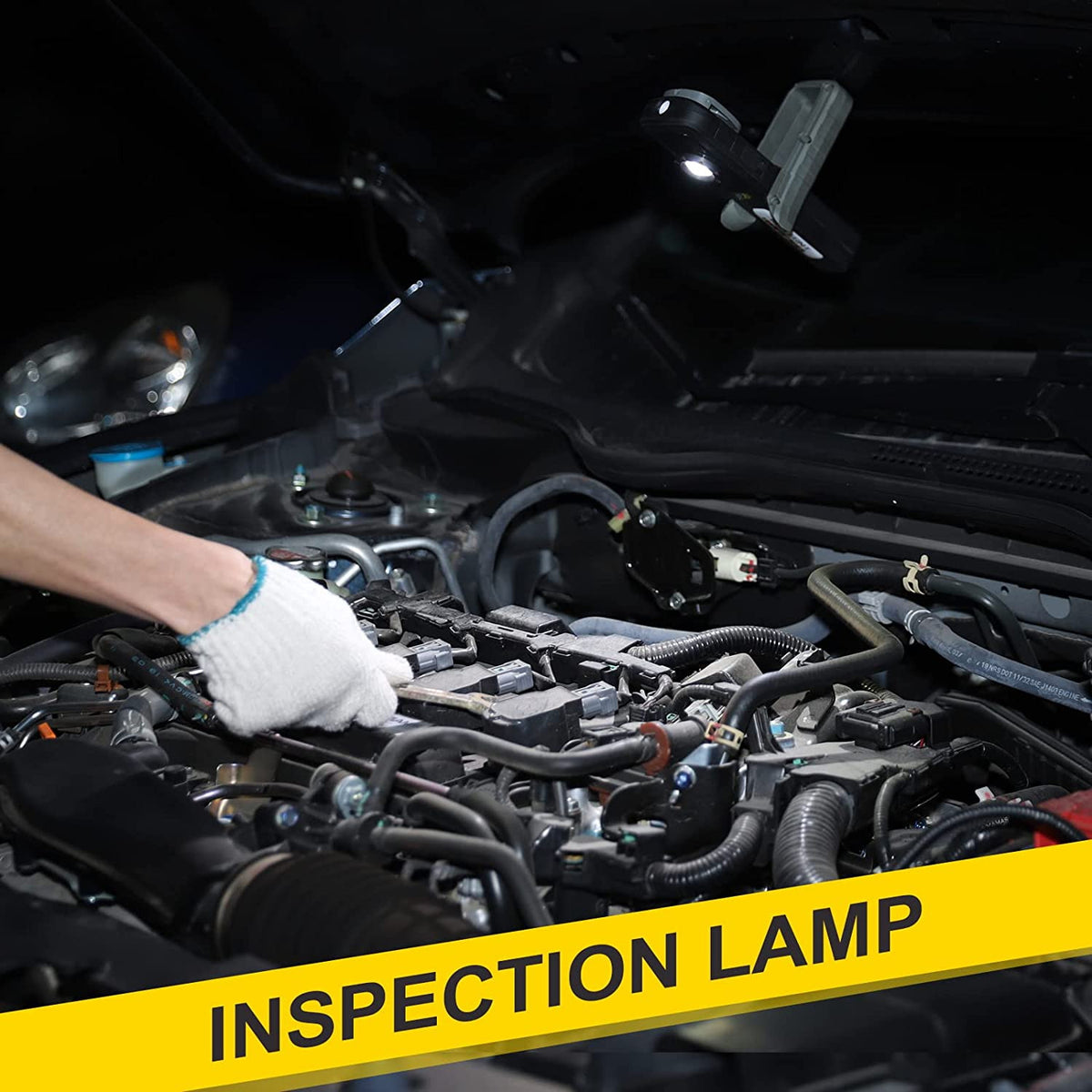 Rechargeable LED Inspection Light with Adjustable Color Temperature
