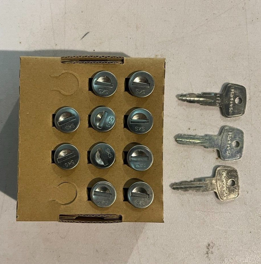 Yakima SKS Lock Cores 10 Pack with Keys - Universal Bike & Gear Security