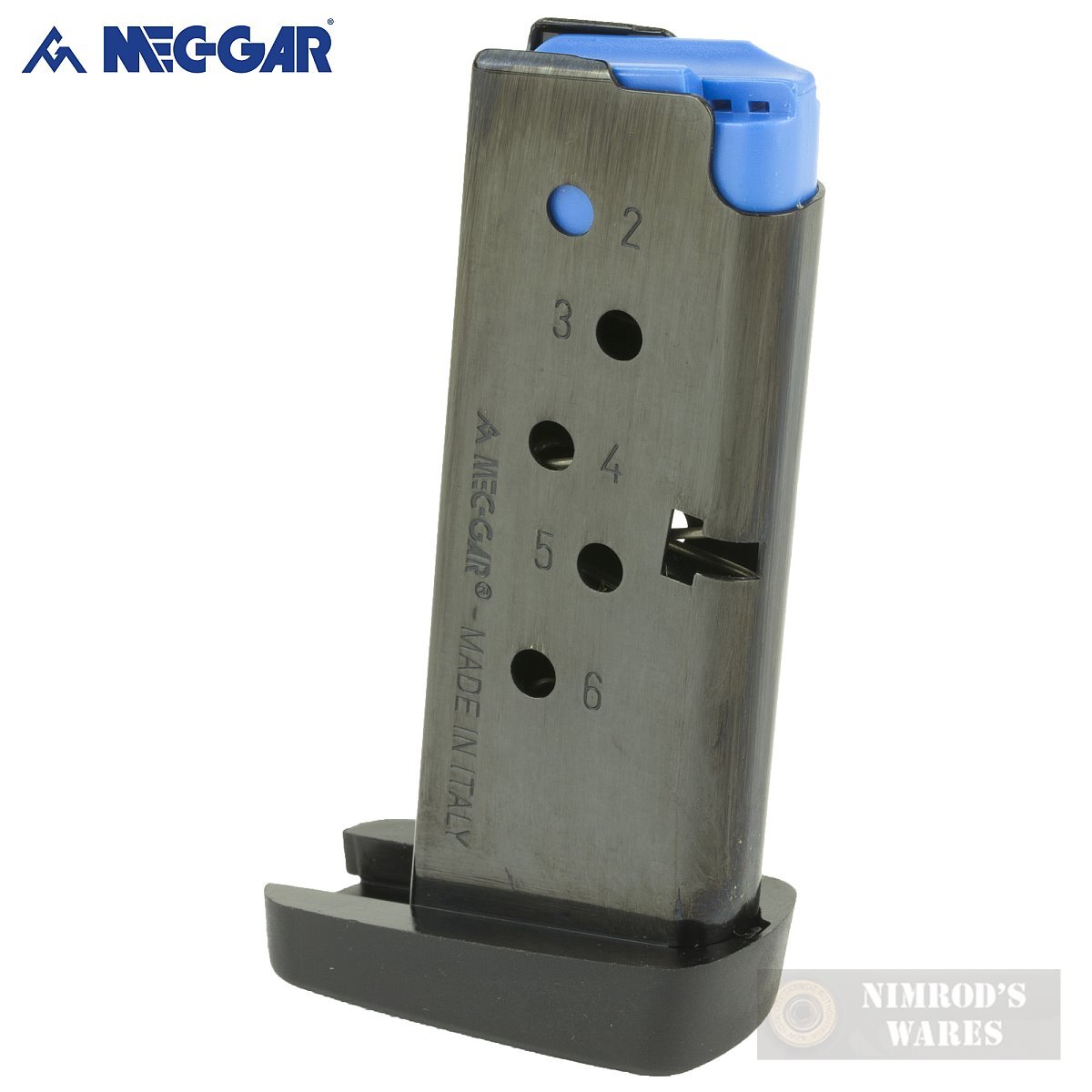 Mec-Gar 6-Round Pistol Magazine for Taurus PT738 TCP .380 ACP