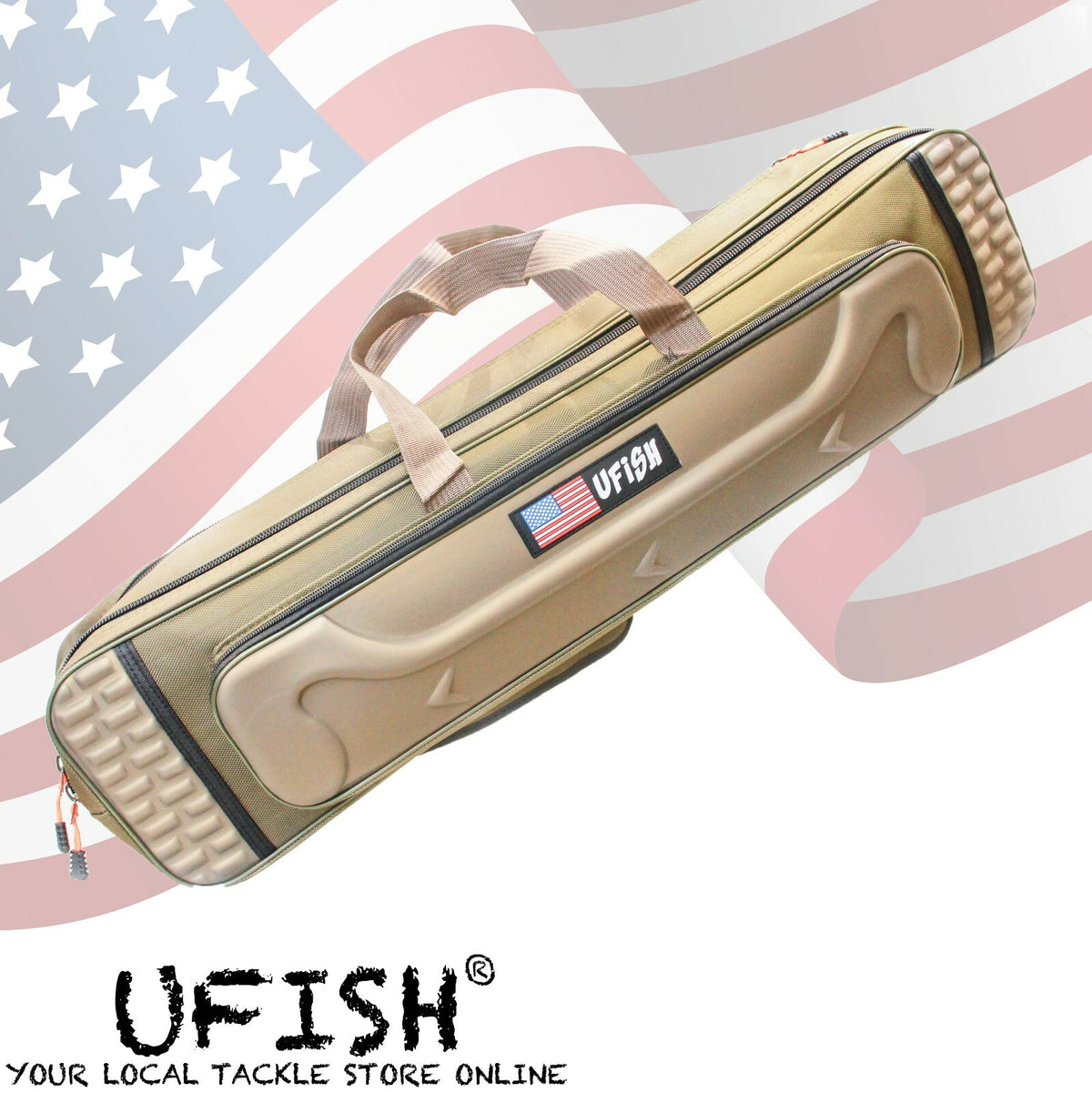 Fishing Rod Bag Tackle Storage Carrier Portable Travel Sock - 2 & 3 Layer Models