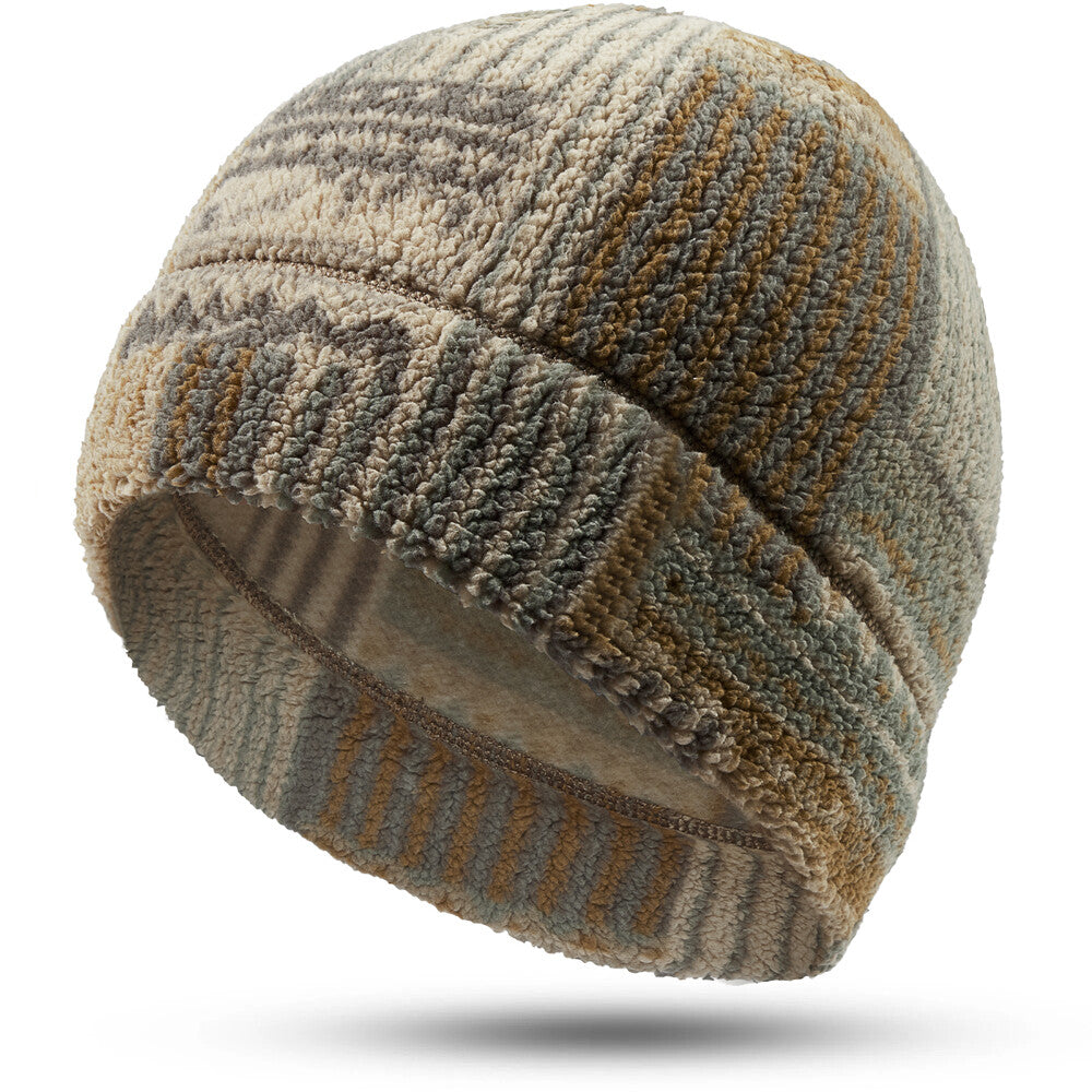 Unisex Winter Beanie Ski Cap Fleece Ear Protection Cycling Hat