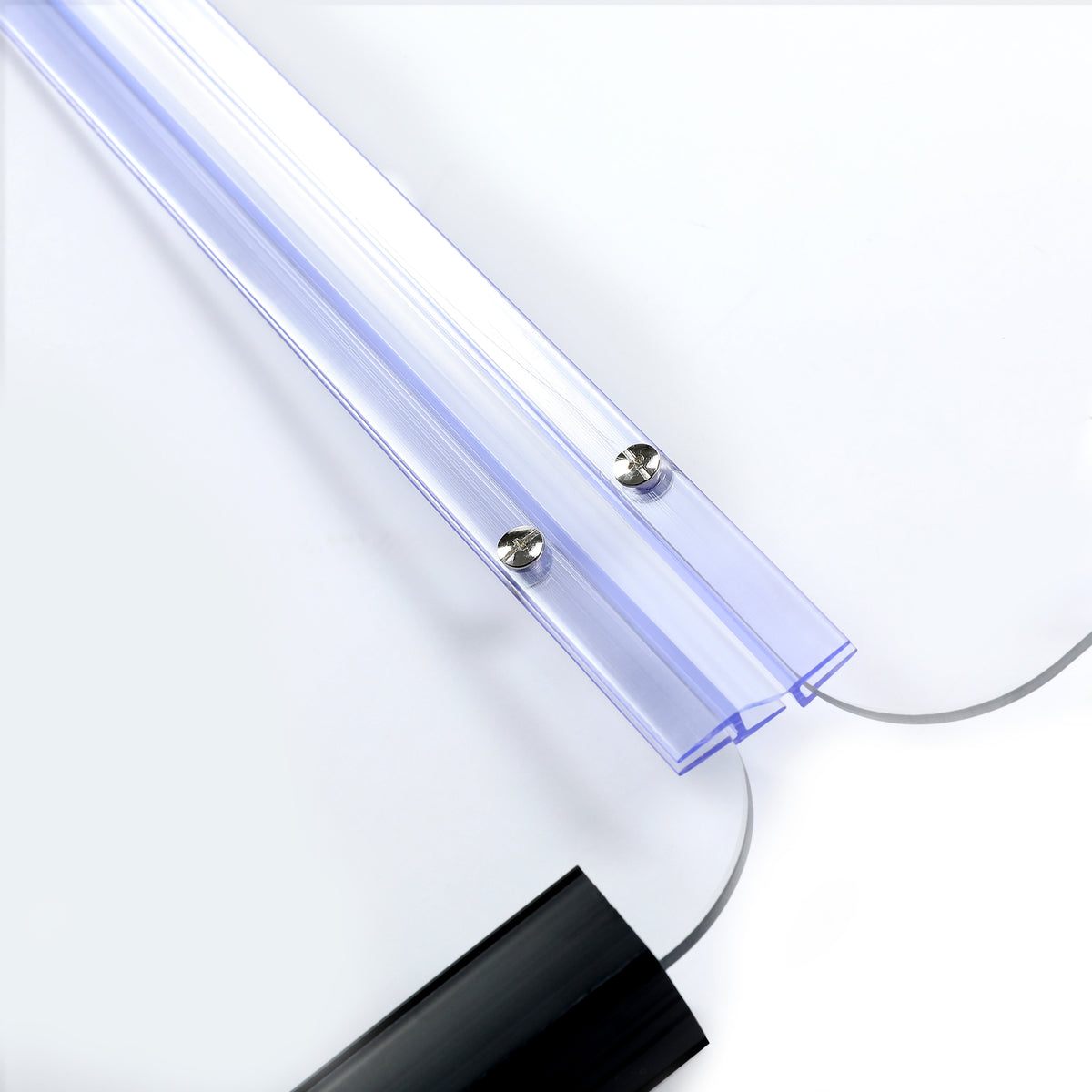 Golf Cart Front Windshield for Yamaha G2 G9 G2A G2E G9A G9E 1985-95 - Folding Clear Plastic