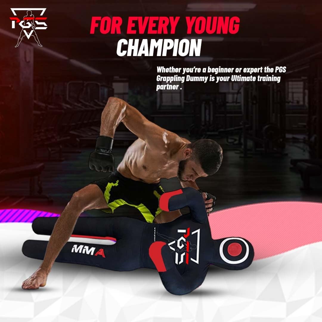 MMA Grappling Dummy for Self Defense & Training, BJJ Punching Bag