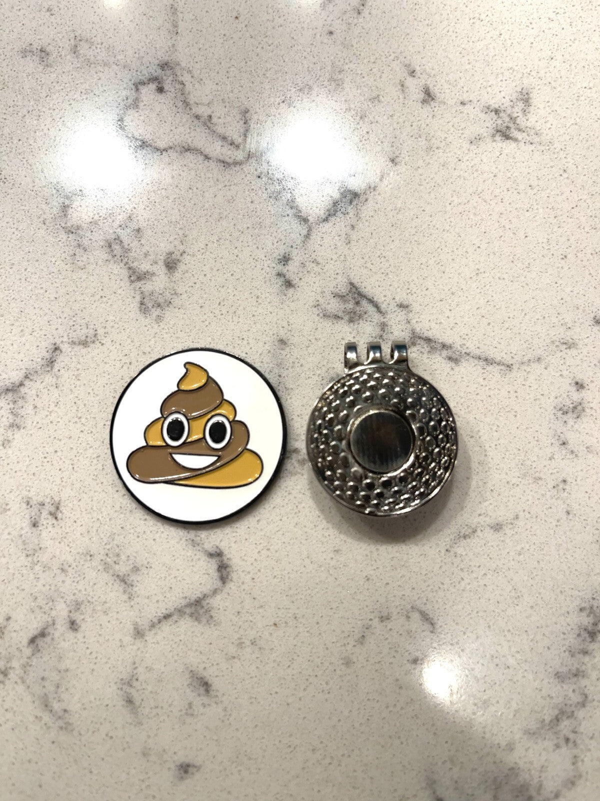 Magnetic Golf Ball Marker Clip with Funny Hat Design - Multiple Variants