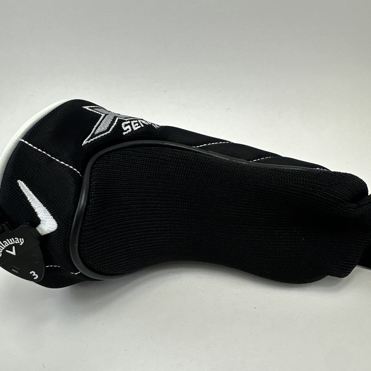 Callaway X Series N415 Hybrid Golf Headcover Black & White Leather