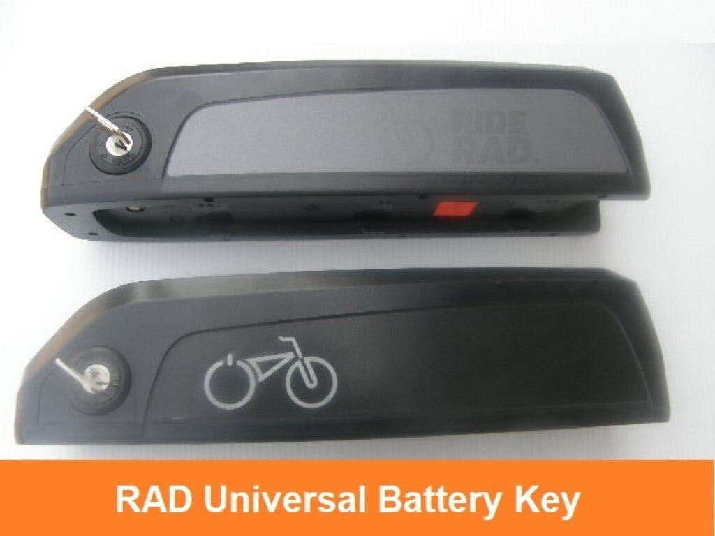 Universal E-Bike Battery Key for RAD Power Bikes - No Cutting Needed
