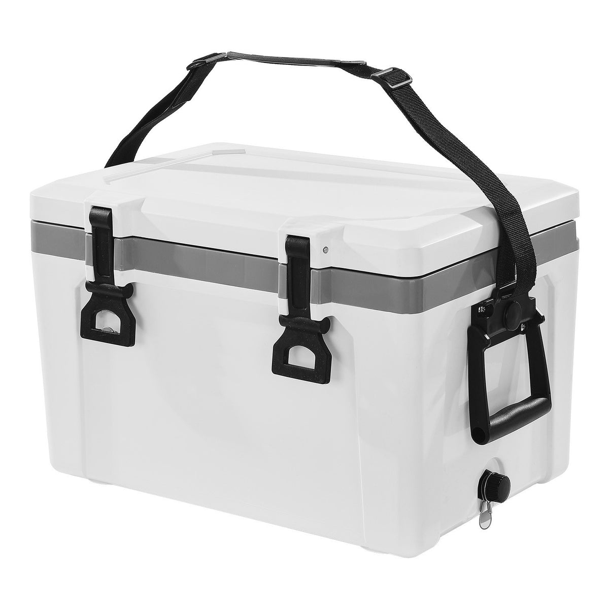 Portable Cooler 26 Quart Insulated Hard Cooler with Handles and Strap