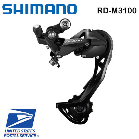 Shimano Alivio 9-Speed MTB Rear Derailleur Shadow RD-M3100 Black