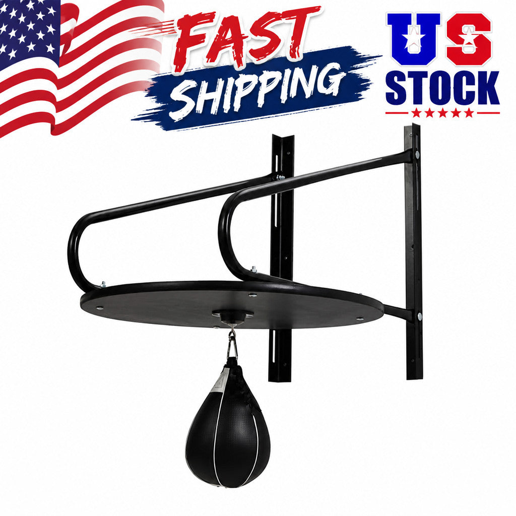 Heavy Duty Speed Bag Platform Kit for Boxing Training with Punching Ball