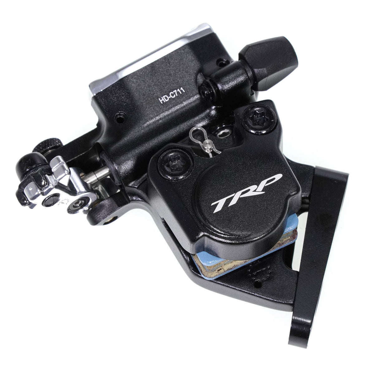 Hydraulic Flat Mount Disc Brake Caliper for Road Bikes - Front, Rear & Pair
